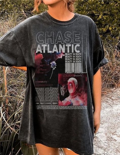 Chase Atlantic Merch, Painting Clothes, Merch Shirt, Wishlist 2024, Chase Atlantic, Discover Your Style, Painted Clothes, Concert Shirts, Tank Top Hoodie