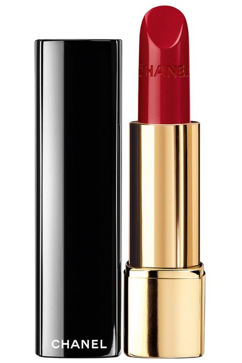 image Red Lipstick Shades, National Lipstick Day, Lipstick For Dark Skin, Chanel Lipstick, Chanel Rouge, Dark Red Lips, Nice Lips, Revlon Super Lustrous, Eye Makeup Designs