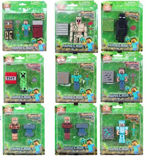 Minecraft Action Figures, Minecraft Bedroom Decor, Minecraft Gifts, Iron Golem, Minecraft Toys, 3d Toys, Minecraft Steve, Mega Pokemon, Minecraft Bedroom