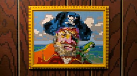 Lego Spongebob, Pirate Lego, Spongebob Theme, Tv Theme Songs, Lego Club, Opening Credits, Music Video Song, The Pirate, Spongebob Squarepants