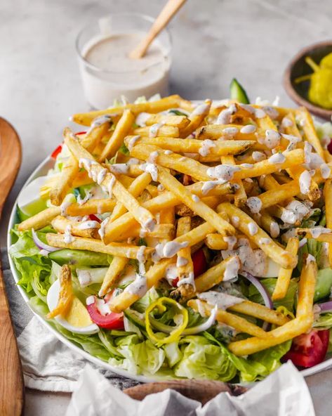 Pittsburgh Salad Recipe (with French Fries) | Kitchn Pittsburgh Salad, Wild Recipes, The Best Salad, Best Salad, Crispy French Fries, Frozen French Fries, Western Pennsylvania, Steel City, Dinner Salads