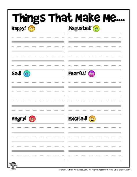 Inside Out Social Emotional Activities, Free Feelings Printables, Social Emotional Learning Activities Free Printables, Mental Health Crafts For Kids, Sensory Worksheets, Social Emotional Activities Elementary, Emotion Regulation Activities For Kids, Zones Of Regulation Printables Free, Sel Activities For Elementary School