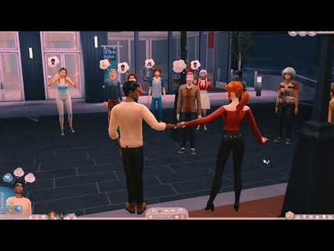 Sims 4 Couple, The Sims Cc, Couple Dance, Feeling Jealous, Demo Game, Partner Dance, Couple Dancing, The Sims4, Ballroom Dance