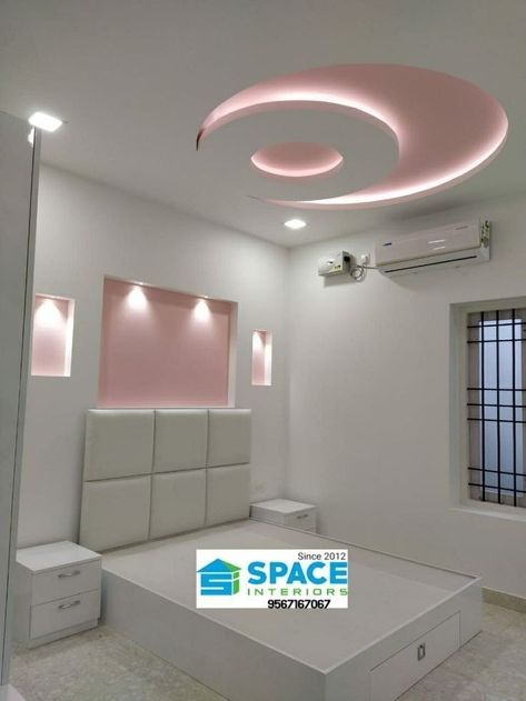 Small Celling Design, Gypsum False Ceiling For Bedroom, Fallcelling Design Bedroom, Pop False Ceiling Design For Bedroom Latest, Bedroom Gypsum Design, False Ceiling For Small Bedroom, Latest Celling Design Bedroom, Small Bedroom Pop Design, Gypsum False Ceiling