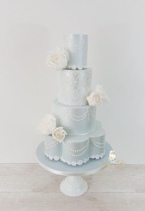 Victorian Wedding Cakes, Bridal Design, Special Cakes, Minds Eye, Blue Cakes, West Wedding, Victorian Wedding, Holiday Cakes, Mind's Eye