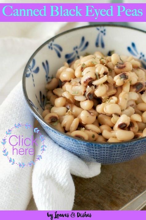 Canned Black Eyed Peas Recipe, Canned Black Eyed Peas, Black Eyed Peas Recipe Vegetarian, Blackeyed Pea Recipes, Cooking Black Eyed Peas, Soul Recipes, Crockpot Express, Blackeyed Peas, Black Eyed Peas Recipe