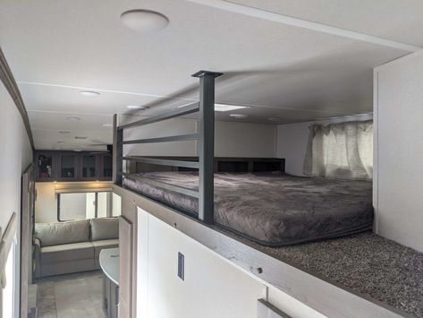 Are you looking for more sleeping space in an RV? A 3 bedroom camper may be your answer to a comfortable camping trip for the whole family. Are There 3 Bedroom Campers? #rvlife #rvliving #rvlifestyle #3bedroomcamper #threebedroomcamper #rvbedroom Bunkhouse Travel Trailer, Large Wardrobes, Comfortable Camping, Bunk Room, Bunk House, Bedroom Loft, Bedroom Layouts, Loft Spaces, Rv Living