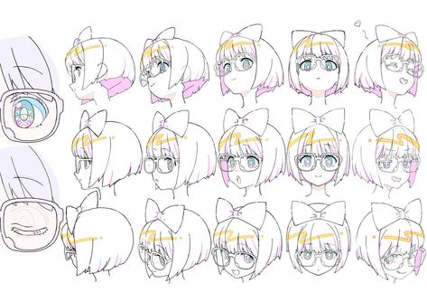 Drawing Face Expressions, 얼굴 그리기, Manga Drawing Tutorials, Anime Head, Emoji Art, Anatomy For Artists, Figure Drawing Reference, Art Tutorials Drawing, Character Design References