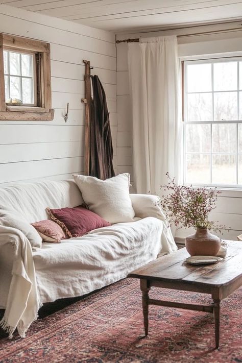 "Elevate your space with the timeless appeal of a Rustic Farmhouse Living Room! 🛋️🌾 Perfect for those who love a mix of old-world charm and contemporary comfort. 🌟✨ #RusticStyle #LivingRoomDecor #FarmhouseChic" Old Farmhouse Living Room, Farmhouse Sitting Room, Rustic Farmhouse Living Room, Accent Chair Set, Farmhouse Living Room, Old Farmhouse, Farmhouse Chic, Farmhouse Living, Sitting Room