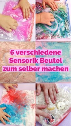 6 verschiedene Sensorik Beutel - einfache Spielidee für Kinder - kleinliebchen Paper Fidget, Easy Baby Sewing Patterns, Sensory Bag, Sensory Bags, Diy Bebe, Baby Clothes Patterns, Electric Mixer, Simple Game, Shortening