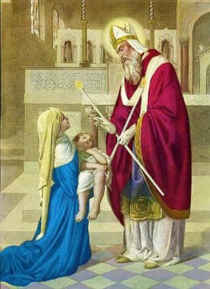 San Biagio, il martire che protegge dal mal di gola - Famiglia Cristiana St Blaise, Novenas Catholic, Saint Blaise, Fra Angelico, Religious Artwork, Catholic Images, Christian Posters, Christian Stuff, Pray For Us