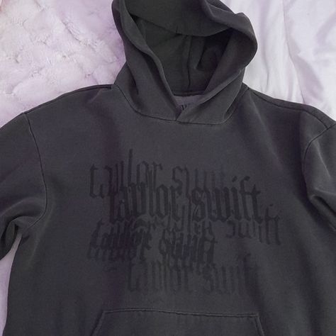 Taylor Swift Reputation Hoodie - Limited Holiday Drop Taylor Swift Repuation, Taylor Swift Store, Taylor Swift Hoodie, Swiftie Merch, Beach Preppy, Aesthetic Coastal, Taylor Swift Reputation, Dark Gray Color, Dark Grey Color