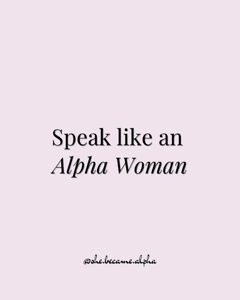 Share with your bestie!💕 🥂FOLLOW @she.became.alpha for daily motivational & empowering content! @she.became.alpha @she.became.alpha . . P.S. If you’re finally ready to make passive💰in 2024, grab my Theme Page Launch Kit from the link🔗 in my bio to learn how you can make 5-6 figures with a theme page. . . . . . . . . . . . . . . #strongwomen #financialfreedom #girlceo #instagrambusiness #empoweringwomen #womenempowerment #womensupportingwomen #womenwholead #alphawoman #girlboss #selflove #... Alpha Female Pictures, Alpha Woman Aesthetic, Alpha Female Quotes, Alpha Quote, Alpha Females, Alpha Woman, 6 Figures, Alpha Female, Dark Feminine