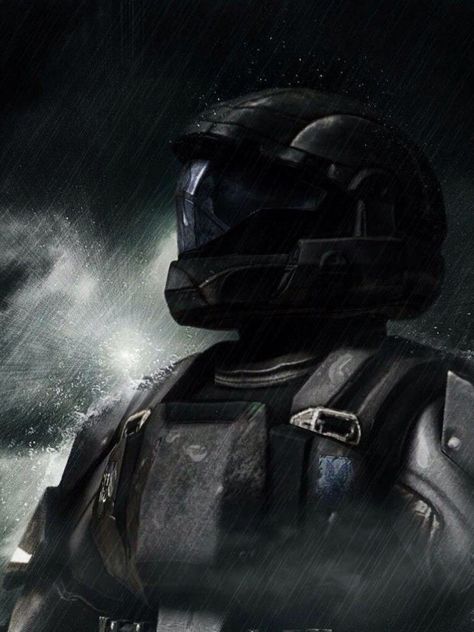 ODST Halo Odst Rookie, Odst Fan Art, Halo Odst Art, Odst Halo Art, Odst Wallpaper, Odst Rookie, Odst Art, Halo Pfp, Halo Wallpaper