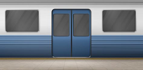 Train Door, Train Vector, Metro Train, Train Illustration, Train Drawing, Indian Wedding Invitation Card Design, Bus Interior, Subway Train, Scenery Background