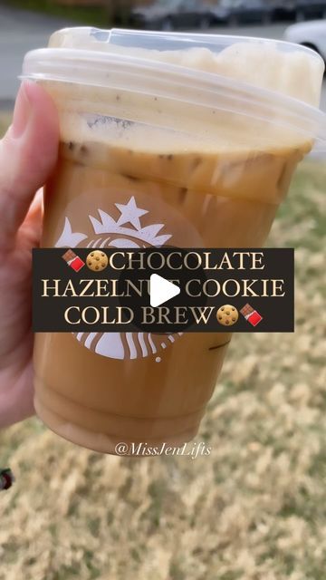 Jen🍍🤍 on Instagram: "🍫🍪CHOCOLATE HAZELNUT COOKIE COLD BREW🍪🍫  Happy Thursday my loves🥰  I hope you all have enjoyed your week so far🥳  This was in Starbuck’s Valentines Day menu and I had to put my macro-friendly twist on it as always!  This drink is unfortunately NOT gluten free, dairy free, or vegan🥺  ~$5.50-6.00  HOW TO ORDER: Grande Chocolate Hazelnut Cookie Cold Brew Light Chocolate Cream Cold Foam 1 pump of Hazelnut   MACROS   ~140 Calories 17g Carbs  7.5g Fat 1g Protein  • • • • •  Healthy Starbucks Starbucks Secret Menu Macro-friendly starbucks Shaken Espresso 2024 Starbucks Drinks Holiday 2024 Starbucks Drinks Macro friendly Low carb Low carb drinks Low carb coffee Iced coffee  Iced espresso Hazelnut  Cookie Chocolate cookie Cookies Chocolate Hazelnut Chocolate Hazelnut C Starbucks Drinks Holiday, Chocolate Cream Cold Foam, Starbucks Shaken Espresso, Low Carb Coffee, Iced Espresso, Cream Cold Foam, Chocolate Hazelnut Cookies, Shaken Espresso, Hazelnut Cookies