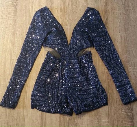 Blue romper Sparkly Romper, Glitter Romper, New Years Outfit, Blue Romper, Cute Rompers, Eras Tour, Taylor Swift, Swift, Tights