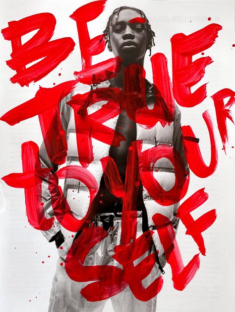 Say it out loud :: Behance Andreea Robescu, Bold Words, Arte Punk, Typography Poster Design, Typography Graphic, Collage Design, Photoshop Design, Pics Art, Cool Posters