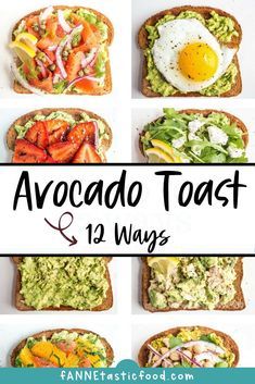 Avocado Toast Recipe Healthy, Avocado Toast Recipes, Toast Recipe Breakfast, Simple Avocado Toast, Avocado Recipes Breakfast, Avocado Recipes Healthy, Cake Pizza, Avocado Toast Recipe, Pizza Sandwich