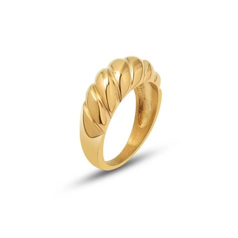 Iconic, memorable and always timeless! The European influence of a Croissant Ring adds substance and cultural richness to your individual style. 18 karat gold, waterproof, hypoallergenic and only limited stock left in 3 sizes. If you don't own a Croissant Ring yet, what are you waiting for? Comment ~ Croissant ~ and I will send you a discount code 🫶🏻 SEO: jewellery gold curated earrings rings bracelet necklace stack style lifestyle hypoallergenic waterproof smallbusiness trending stylein... Minimalist Gold Jewelry, Croissant Ring, Gold Jewelry Design, Unique Gold Jewelry, Gold Ring Vintage, Gold Jewelry Designs, Ribbon Ring, Gold Jewelry Earrings, Long Necklaces