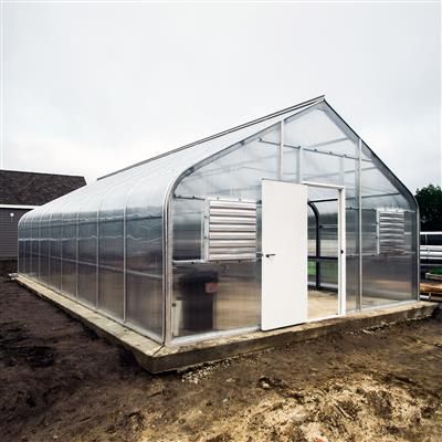 Junior Teaching Package Greenhouse Greenhouse Construction, Curved Pergola, Greenhouse Design, Commercial Farming, Commercial Greenhouse, Hobby Greenhouse, Large Greenhouse, Concrete Footings, Home Greenhouse