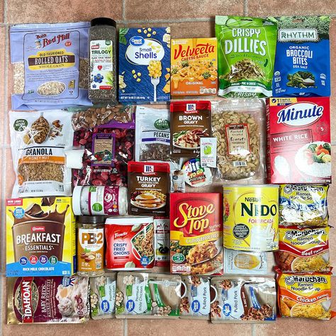 Cheap & Easy Grocery Store Backpacking Meal Ideas - The Hungry Hiker Grocery Store Backpacking Meals, Easy Backpacking Meals, Backpack Meals, Best Backpacking Food, Easy Camping Dinners, Backpacking Recipes, Trail Food, Backpacking Meals, Camping Dinners