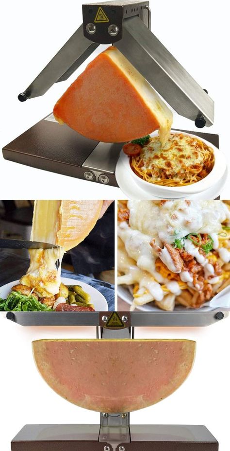 Li Bai Raclette Cheese Melter Raclette Cheese, Li Bai, Melting Cheese, Top Kitchen Gadgets, Grill Plate, Cheese Lover, Cool Kitchen Gadgets, Food Stuff, Melted Cheese