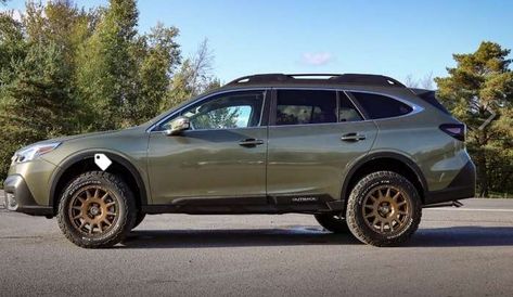 Here Is The Most Aggressive New Subaru Outback XT Trim You Won’t Find In Showrooms | Torque News Lifted Subaru Outback, Subaru Outback Mods, Subaru Outback Accessories, Subaru Outback Lifted, Subaru Outback Offroad, Outback Wilderness, Subaru Wagon, Lifted Subaru, 2005 Subaru Outback