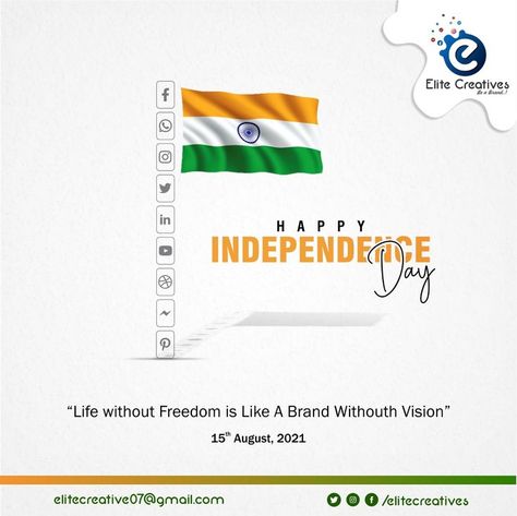 Independence Day Ads Creative, Ganpati Creative, Independence Day Creative, Happy 75th Independence Day, Marketing Jokes, 75th Independence Day, Event Invitation Design, 15 August Independence Day, 11 March