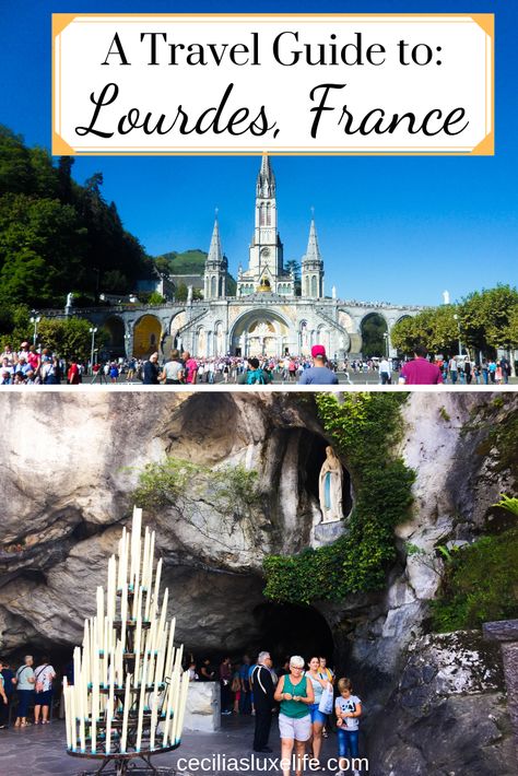 Lourdes France Travel, Our Lady Of Lourdes Art, Our Lady Of Lourdes Image, Lourdes Pilgrimage, Lourdes Grotto, Lourdes France Grotto, Sanctuary Of Our Lady Of Lourdes, Lourdes France, The Grotto