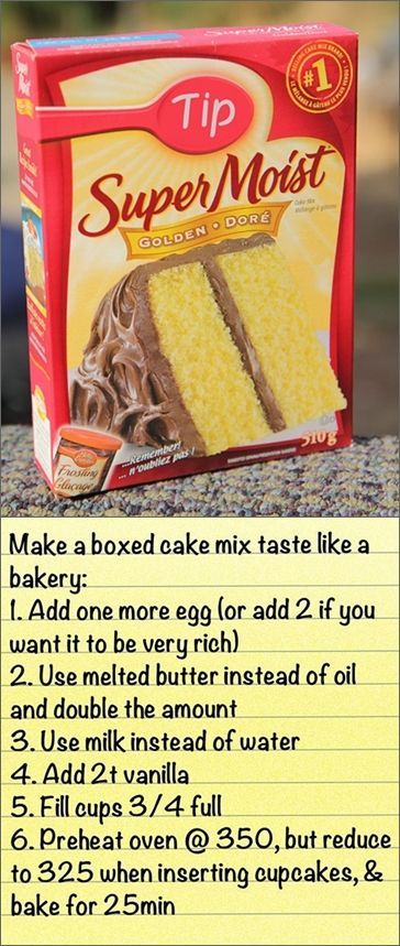 Boxed Cake Mixes Recipes, Box Cake Mix, A Piece Of Cake, Cake Mix Recipes, Cake Tasting, Piece Of Cake, Bakery Cakes, Yummy Sweets, Food Cakes