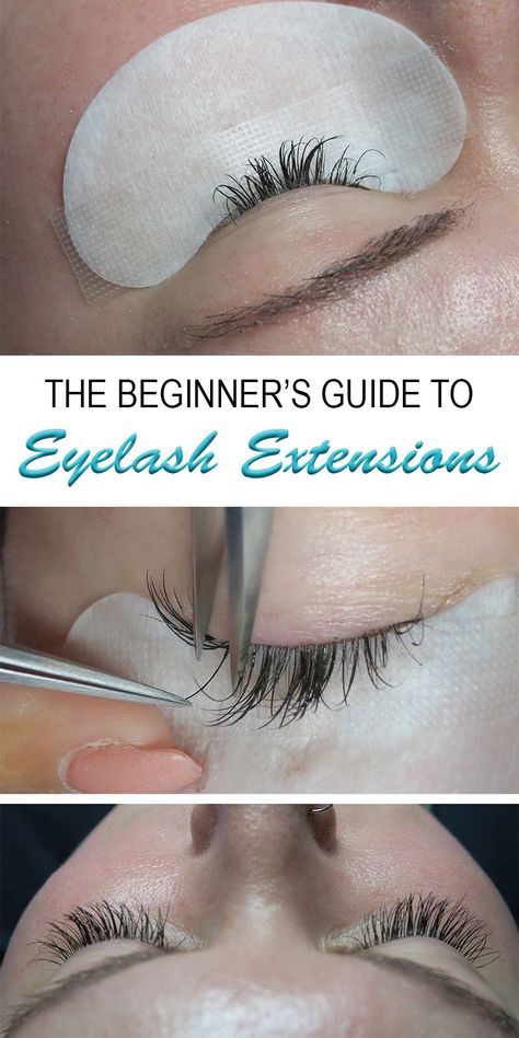 The Beginner’s Guide to Eyelash Extensions Eyelash Extensions Before And After, Eyelash Extensions Care, Eyelashes Quotes, Eyelash Studio, Eyelash Tips, Eyelash Extensions Styles, Eyelash Growth, Magnetic Eyelashes, Natural Beauty Tips