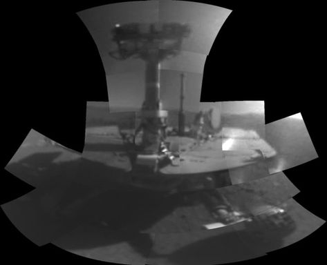 Opportunity Rover Snaps an Epic Selfie to Marks 5,000th Martian Day Rover Opportunity, Opportunity Rover, Mars Exploration, Curiosity Rover, Nasa Mars, Mars Rover, Dust Storm, Nasa Jpl, Red Planet