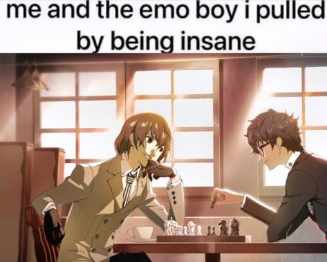 Persona 5 Akeshu, Persona 5 Joker And Akechi, Persona 5 Royal Akechi, Persona 5 Joker X Akechi, Shuake Persona5, Shuake Matching Icons, Shuake Fanart, Persona Akechi, Akechi X Joker