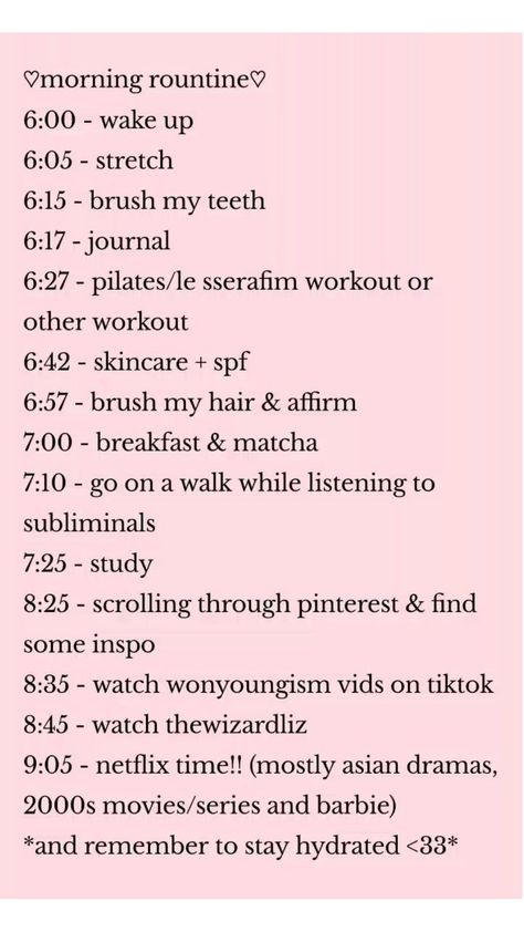 ☀️😴  Wake up at the same time every day ⏰ Get some sunlight 🌞 Drink water 💦 Eat a healthy breakfast 🥣 Meditate or do yoga 🧘‍♀️ What are your favorite ways to start your day? 🤔 Ways To Start Your Day, Netflix Time, Skin Care Routine Order, A Healthy Breakfast, Brush My Teeth, Do Yoga, Step By Step Guide, Guided Reading, How To Do Yoga