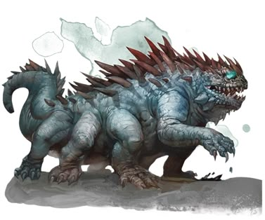 Basilisk - Monsters - D&D Beyond Mythical Creatures List, Greek Monsters, Rpg Monsters, Monster Manual, Creature Fantasy, Beast Creature, D D Monsters, Forgotten Realms, Fantasy Beasts