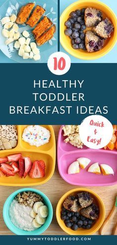 Healthy Kids Breakfast, What To Make For Breakfast, Breakfast Ideas Quick, Breakfast Ideas Without Eggs, Toddler Breakfast Ideas, Healthy Toddler Breakfast, Eggless Breakfast, Healthy Breakfast For Kids, Baby Breakfast