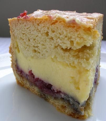 Preserved Cherries, Basque Cake, Basque Food, French Custard, Vanilla Rum, Cherry Jam, Cherry Filling, Custard Cake, Interior View