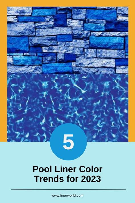 Wanna know what's trending in backyard, above-ground pools? We have the top five trends for 2023 on our blog! Pool Liners Inground Colors, Pool Liners Inground, Color Trends For 2023, Swimming Pool Liners, Above Ground Pool Liners, Pool Liner, Pool Colors, Pool Liners, Popular Travel Destinations