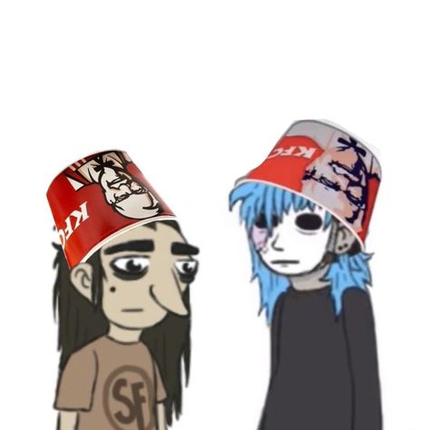 Larry Johnson And Sal Fisher, Larry And Sally Face Matching Icons, Sally Face X Travis Matching Icons, Sally Face And Larry Pfp, Sally Face Matching Pfp 3 People, Travis Sally Face Pfp, Sal And Larry Pfp, Sal And Travis Matching Pfp, Terrence Addison Sally Face