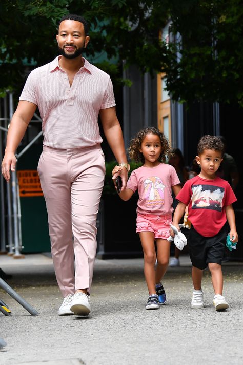 John Legend And Chrissy Teigen, Courtney Stodden, Pink Polo Shirt, All Of Me, Chrissy Teigen, John Legend, Family Day, Red T, 2024 Vision