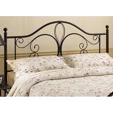 fleur de lis Open Frame Headboard, Metal Headboard, Black Headboard, Twin Headboard, Wire Design, Hillsdale Furniture, American Signature Furniture, Value City Furniture, Wood Post