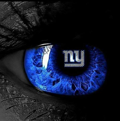 Eye of New York Giants Ny Giants Wallpaper, Ny Giants Football, New York Basketball, New York Giants Logo, Fantasy Basketball, New York Giants Football, New York Football, Big Blue Nation, Bleed Blue