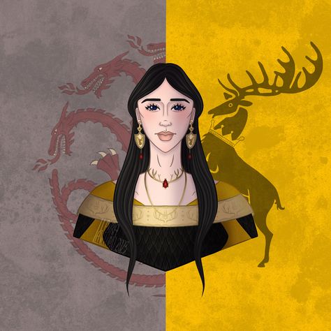 Jocelyn Baratheon, Targaryen Family Tree, Aemon Targaryen, Winter Child, Targaryen Art, Asoiaf Art, Gra O Tron, House Targaryen, Line Work