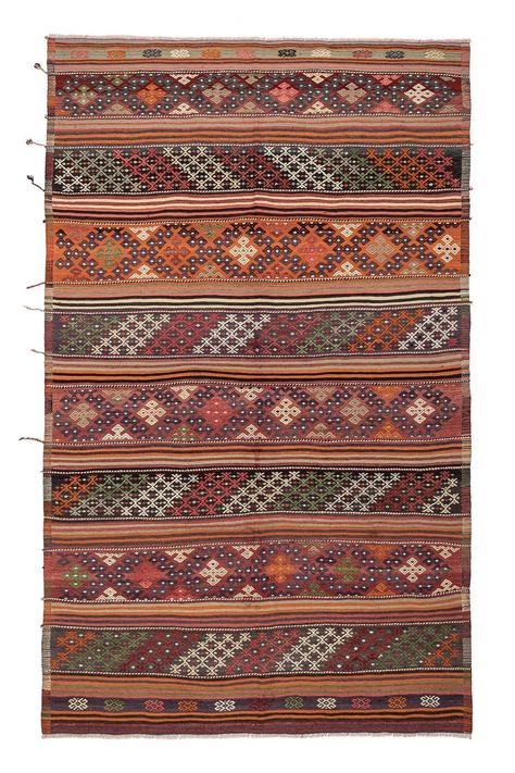 Vintage Kilim Rug 5.1 x 8.3 ft | Boho Wool Handmade | Multicolor Geometric Design | Cozy Fall Decor | No Tricks, Just Treats! by NOMADHOLDING on Etsy No Tricks Just Treats, Cozy Fall Decor, Wool Handmade, Unique Rug, Unique Rugs, Vintage Kilim Rug, Cozy Fall, Geometric Patterns, Vintage Kilim