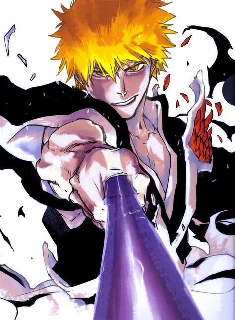 Ichigo Manga, Bleach Drawing, Rukia Bleach, Naruto Oc Characters, Bleach Anime Art, Kurosaki Ichigo, Bleach Fanart, Comic Style Art, Anime Tees