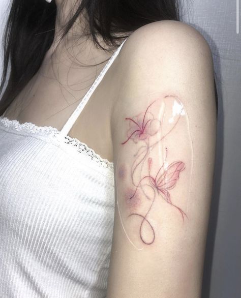 Tato Minimal, Korean Tattoos, Cute Little Tattoos, 1 Tattoo, Discreet Tattoos, Dainty Tattoos, Subtle Tattoos, Elegant Tattoos, Feminine Tattoos