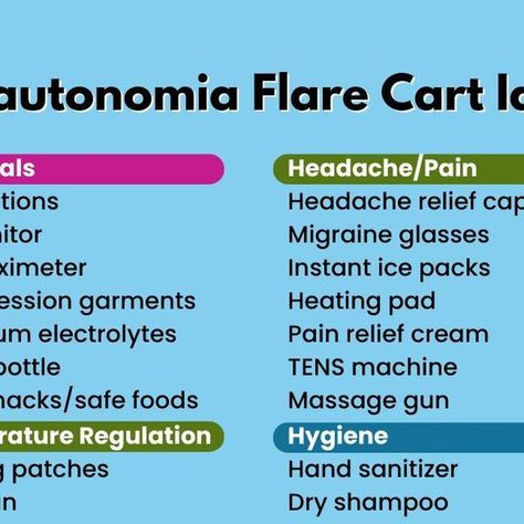 Chronic Illness Cart, Instant Ice, Tens Machine, Pain Relief Cream, Headache Relief, Migraine, Chronic Illness, Dry Shampoo, Headache