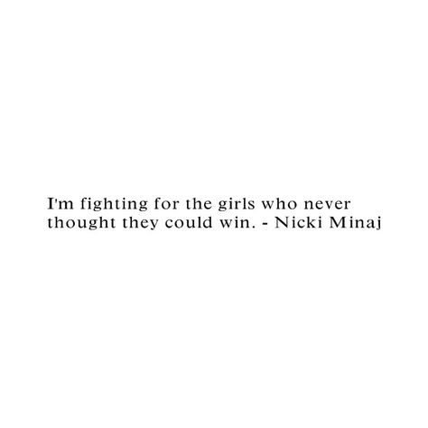 Nicki Minaj Quote ❤ liked on Polyvore featuring quotes, text, words, nicki minaj, backgrounds, phrase and saying Senior Quotes Nicki Minaj, Nicky Minaj Quotes, Nikki Minaj Quotes, Nicki Quotes, Cap Pics, Best Yearbook Quotes, Graduation Things, Beauty In The Struggle, Senior Year Fun