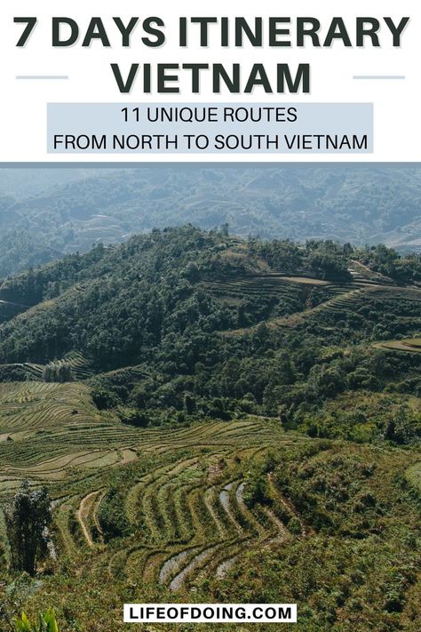 Vietnam Itenary, North Vietnam Itinerary, Vietnam Itinerary 1 Week, Things To Do In Vietnam, Central Vietnam, Vietnam Trip, Vietnam Itinerary, Vietnam Backpacking, Thailand Trip